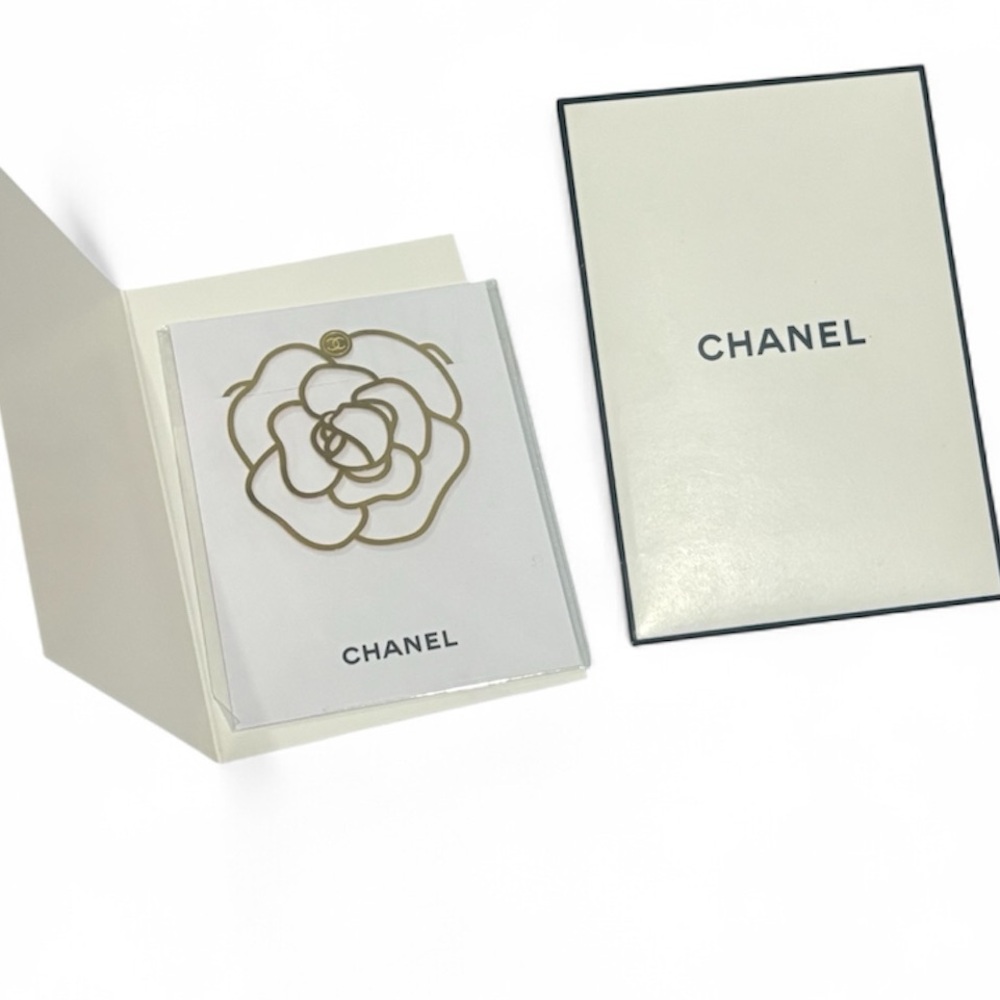 CHANEL Gold Bookmark -New